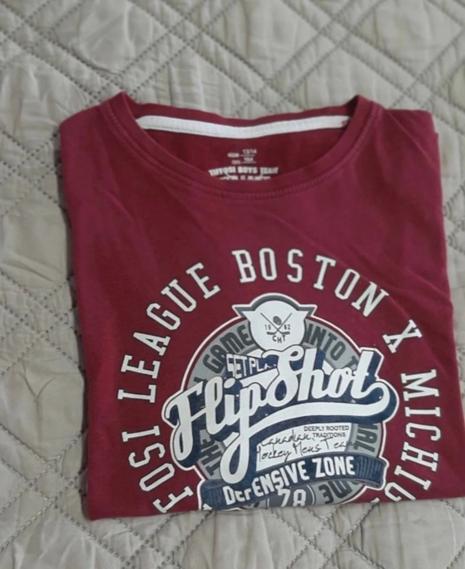T shirt manga comprida rapaz Tiffosi 